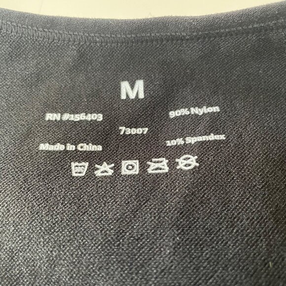 Shapermint Empetua Open Bust Shaper Slip Shapewear Black Sz MED 73007 NWOT - Picture 6 of 6